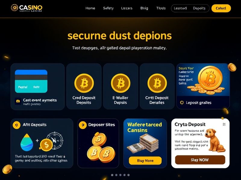 Explore the best online casino deposit methods, including credit cards, e-wallets, and crypto. Get expert guides and tips to enhance your gambling experience with secure, fast transactions.